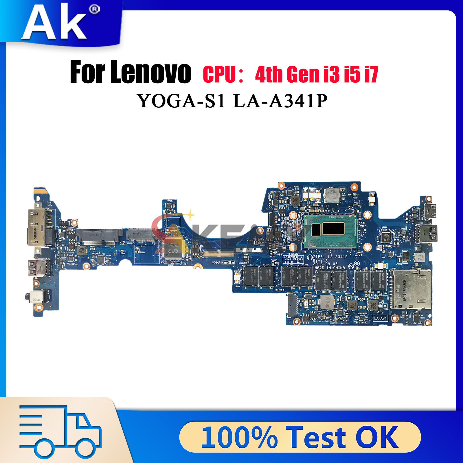 Ddr3 8Gb - LA-A341P 레노버 씽크패드 요가 S1용 i3