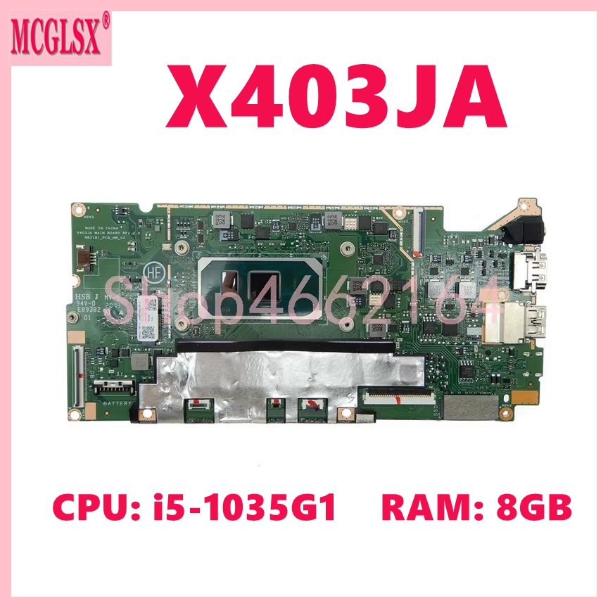 Ddr4 8Gb - X403JA I5-1035G1 CPU 8GB-RAM 노트북 메인보드,