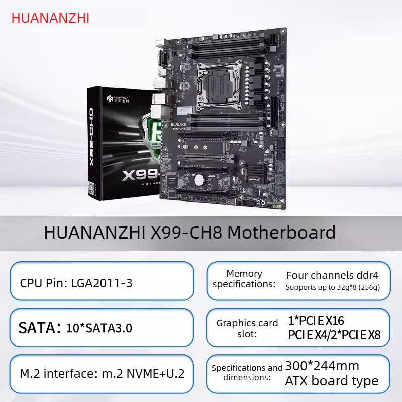 Ecc Ram Server - HUANANZHI LGA2011-3 X99 마더보드 X99 CH8