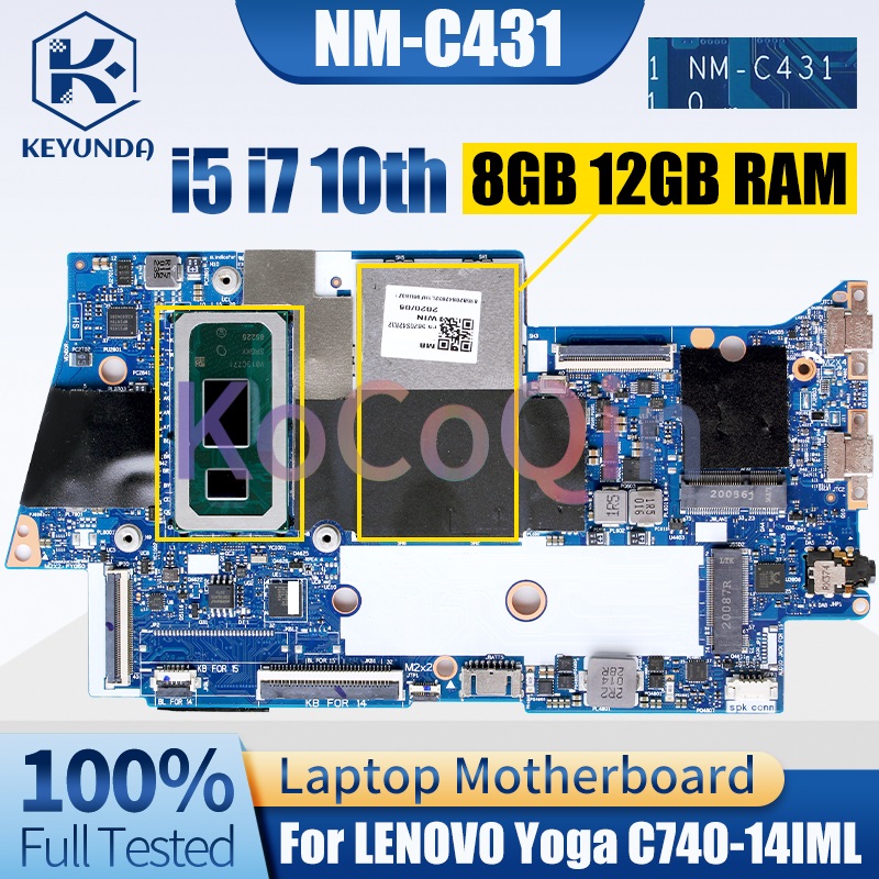 NM-C431 레노버 요가 C740-14IML 노트북  - Ddr4 Laptop Ram 리뷰 및 가격