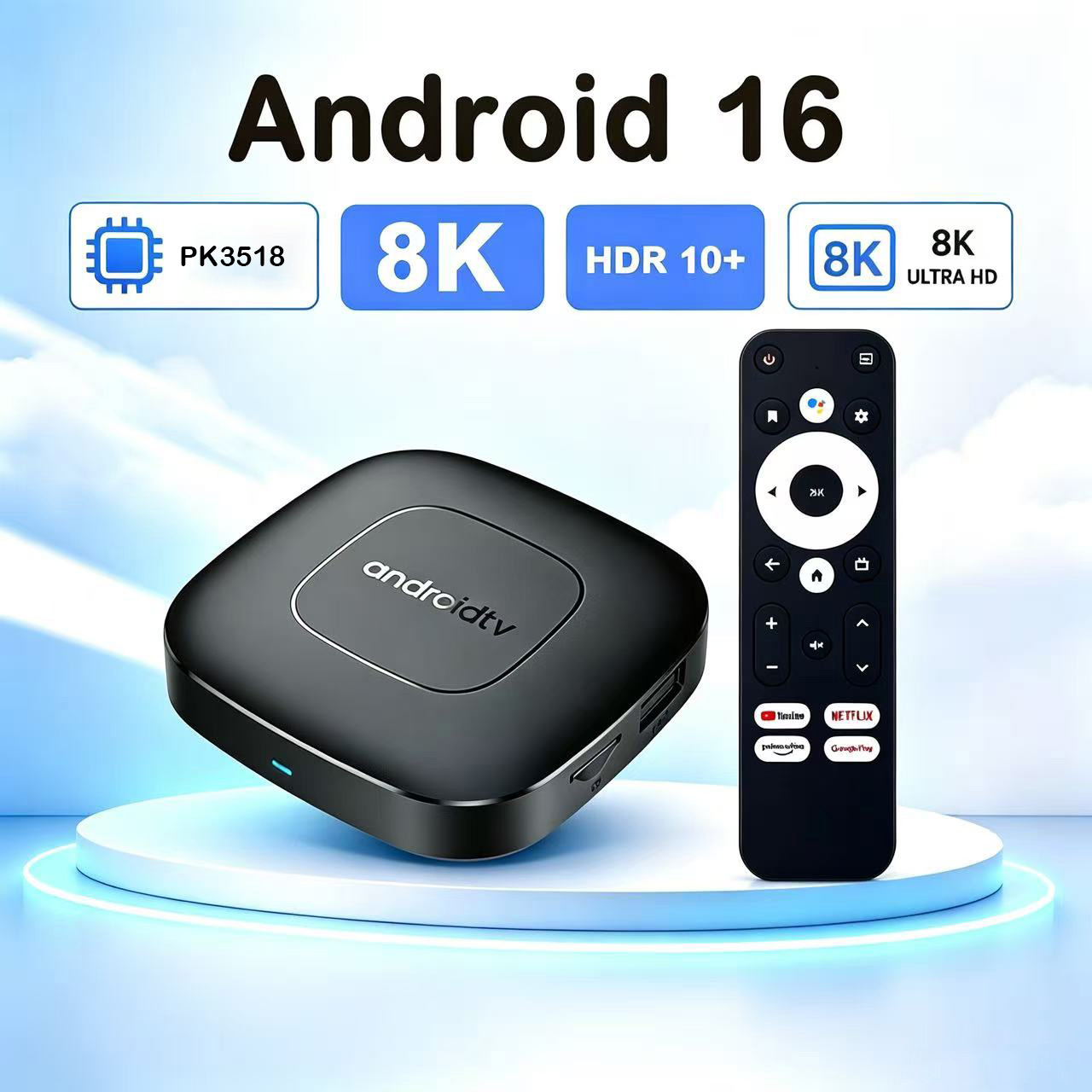 안드로이드 16 스마트 TV 박스, 8GB/128GB, - Ddr3 8Gb 리뷰 및 가격