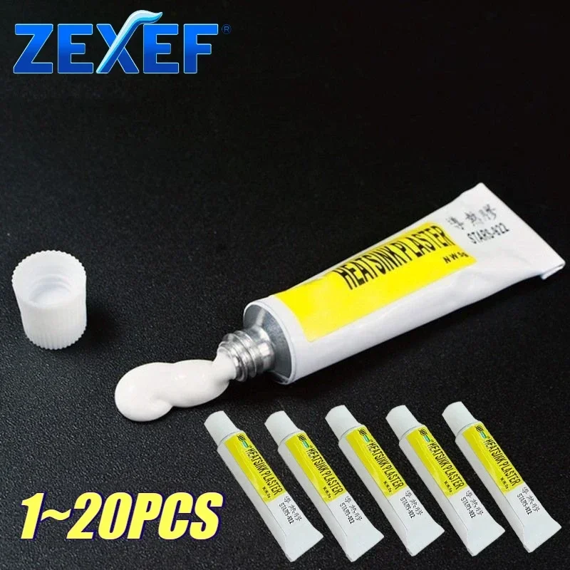1-20pcs 열 페이스트 검정색 실리콘 접착제 접착제 - Ram Memory Module 리뷰 및 가격