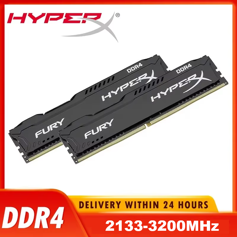 오리지널 HyperX Fury DDR4 메모리 RAM  - Ddr4 2400Mhz 리뷰 및 가격