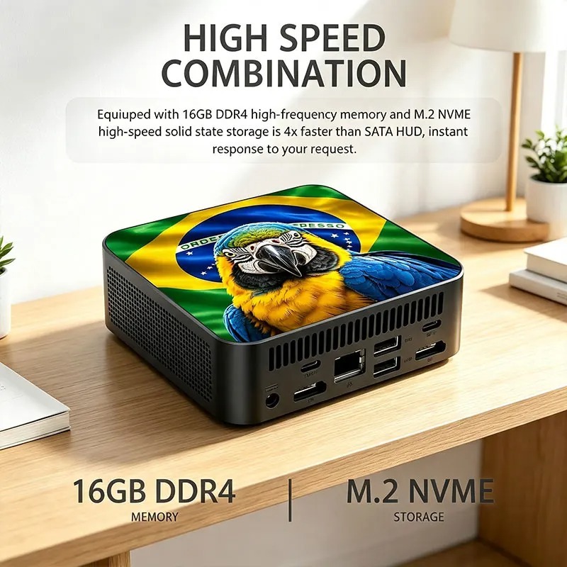 새로운 고성능 미니 PC 코어 N150 16GB 램 2 - Ddr3 Ram 리뷰 및 가격